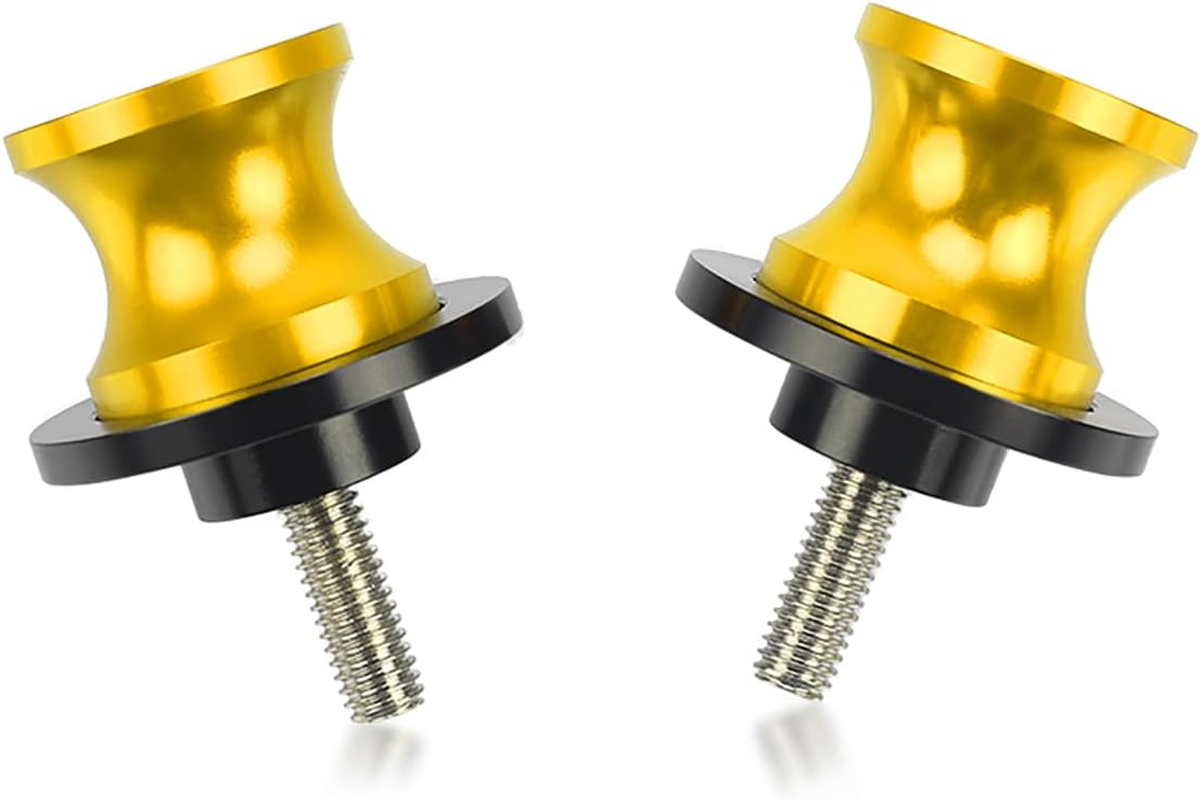 Motorcycle Swingarm Spools Stand Screws M8 CNC Aluminum for Ninja 400 650 1000SX ZX6R ZX636 ZX10R image number 3