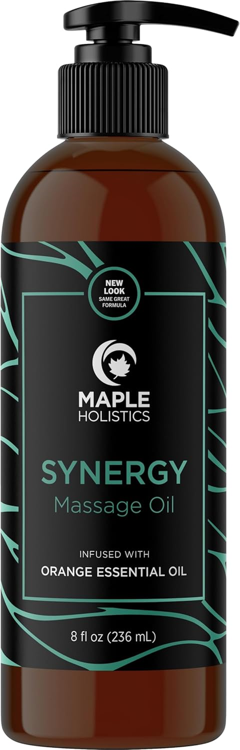 Maple Holistics Relaxing Massage Oil - Aromatherapy Essential Oils - Cold Pressed with Antioxidant Rich Lavender Pure Jojoba & Sweet Almond Oil - Great for Sensitive Skin for Women & Men By image number 1
