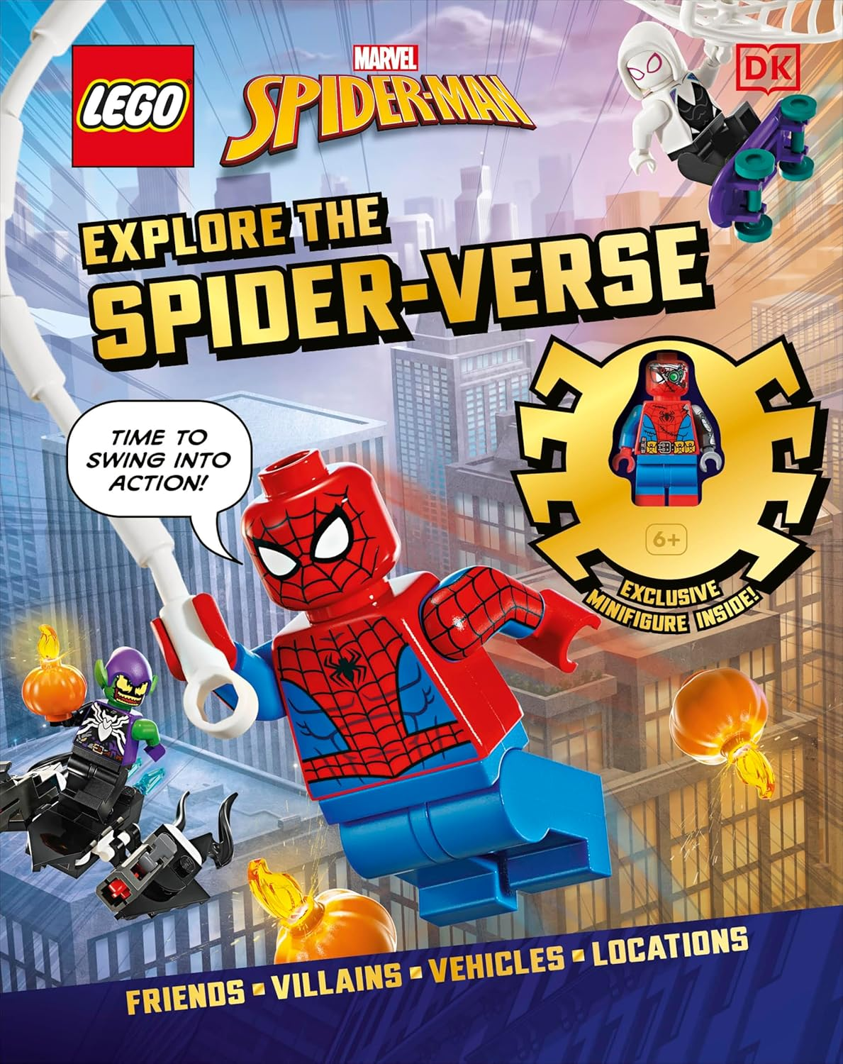 Marvel Spider-Man Explore the Spider-Verse: with Exclusive Spider-Man Minifigure image number 6
