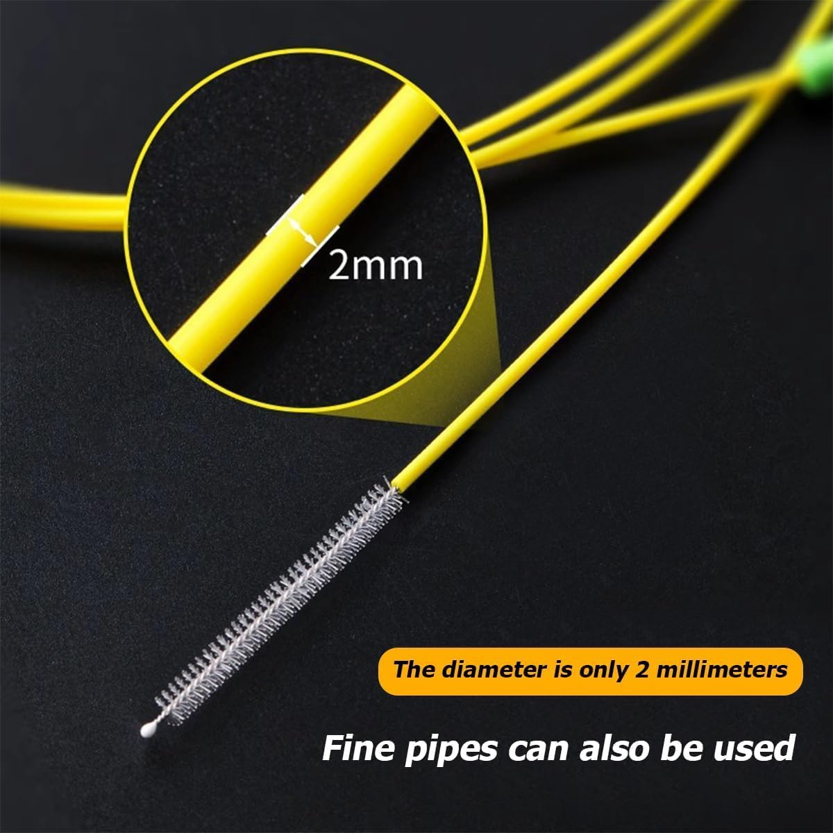 Sunroof Drain Cleaning Tool, Drain Brush Pipe Cleaning, Sunroof Unclogging Tool & Hole Cleaner, Compatible with Most Car Models, Ruibex image number 1