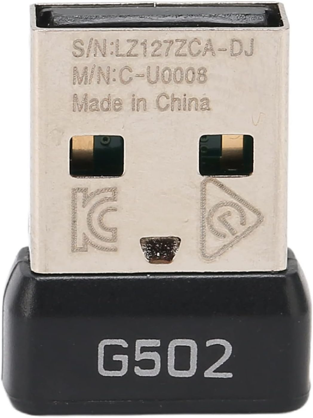 2.4 G of USB Receptor for Mouse Signal Mouse Adapter G502, Small and Laptop Metal Adapter image number 2