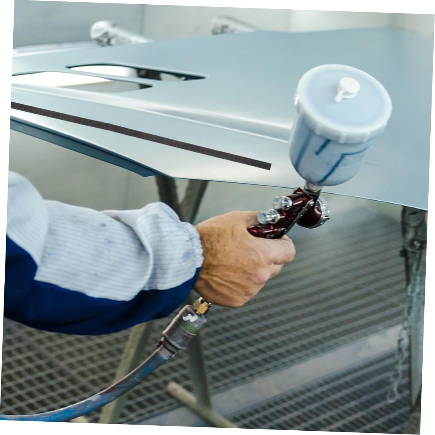 LIFKOME 10Rolls Masking Tape for Artists Car Spraying Paper Tapes Automotive Paint Supplies Strong Adhesive Versatile Applications image number 6