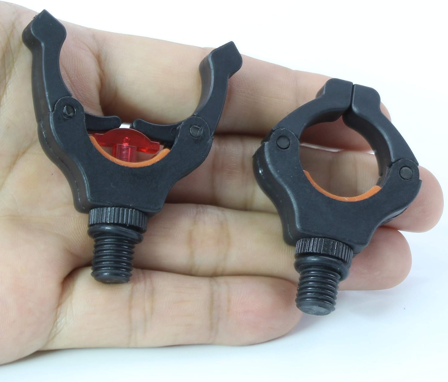 4Pcs Carp Fishing Rod Butt Rests with Magic Magnet Clips for Gripper Pod and Bank Stick Holder image number 1