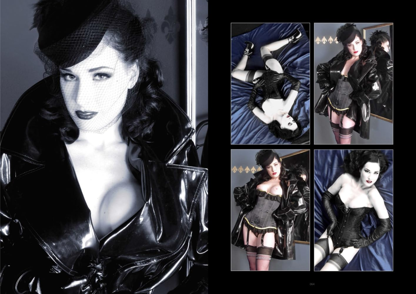 Dita Von Teese - the Early Shootings: Die Fr&uuml;hen Fotoshootings Von Dita Van Teese, Burlesque Erotica, Sinnliches Latex, Nylon Und Mehr image number 3