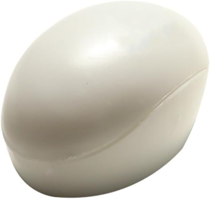 Enwye 2 Pieces Egg Shape Foot Scrubber Manual Foot File Tool Ergonomic Handle Side Stainless Steel Heads for Dead Skin Removal image number 4