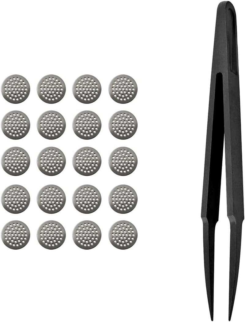 Earbuds Dust-Proof Steel Mesh with Glue Stainless In-Ear Earphones Replace Clean Net Filter Dust Headphones Shell Steel Mesh 3.7Mm 4.5Mm 4.8Mm 5.0Mm (10Pairs) (4.5Mm10 Pair) image number 6