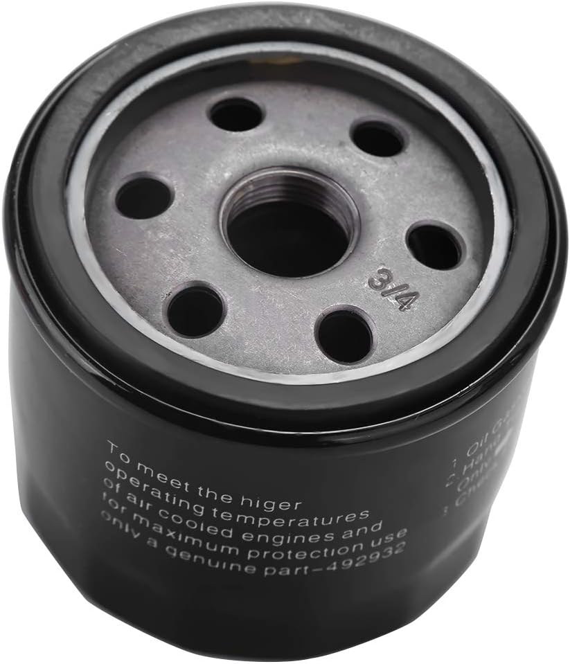 Oil Filter for John Deere D100 D105 D110 D120 D125 D130 D140 D150 D155 D160 D170 Lawn Tractor Replace# AM119567 AM125424 GY20577 LG4153 LG492932S image number 6