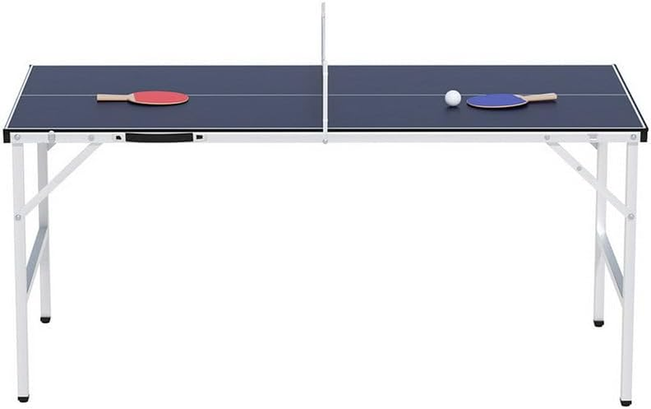 Everfit Table Tennis Ping Pong Table Portable Foldable Family Game Home Indoor image number 5