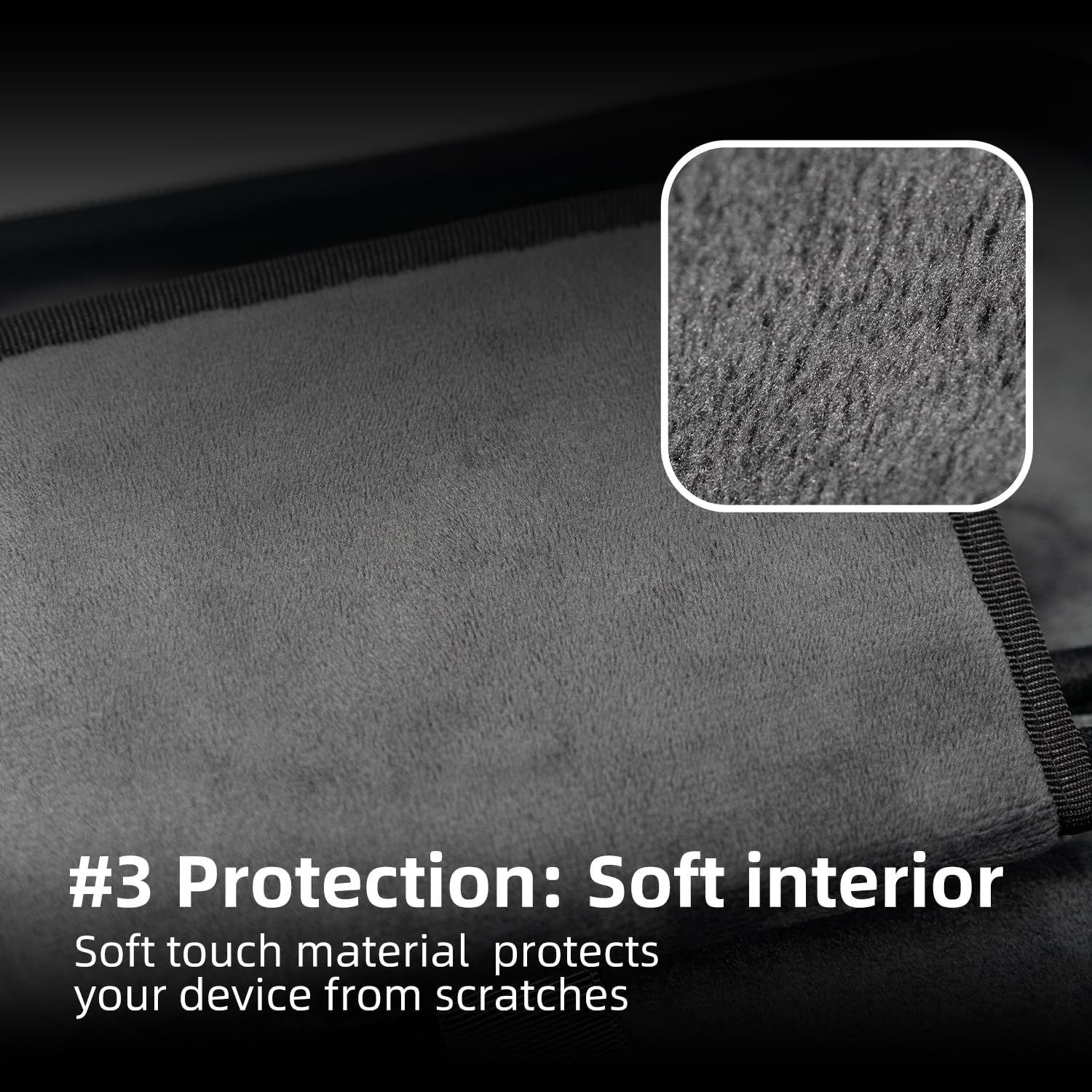 Skull & Co. Portable Hard Shell Protective Travel Carrying Case for Playstation Portal - Black image number 4