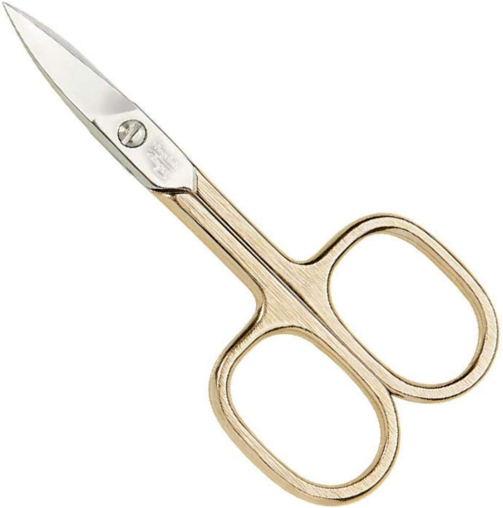 Niegeloh Solingen Nail Scissors Gold Plated image number 3