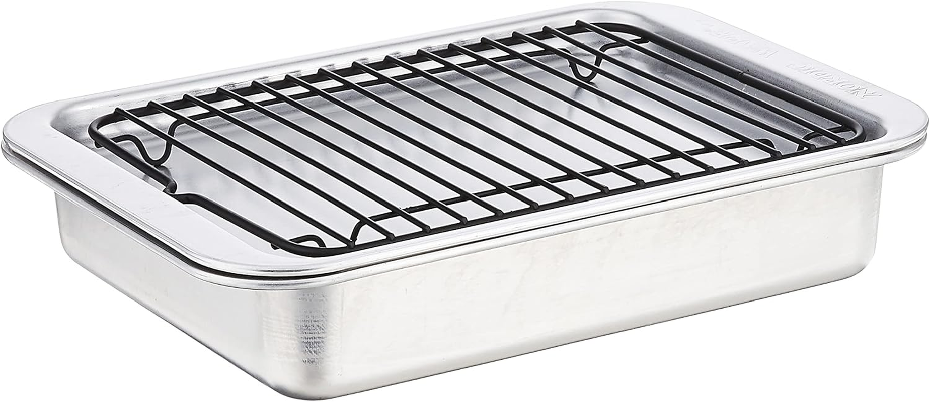 Nordic Ware 43290 3 Piece Naturals Compact Grill and Bake Set, Silver image number 4