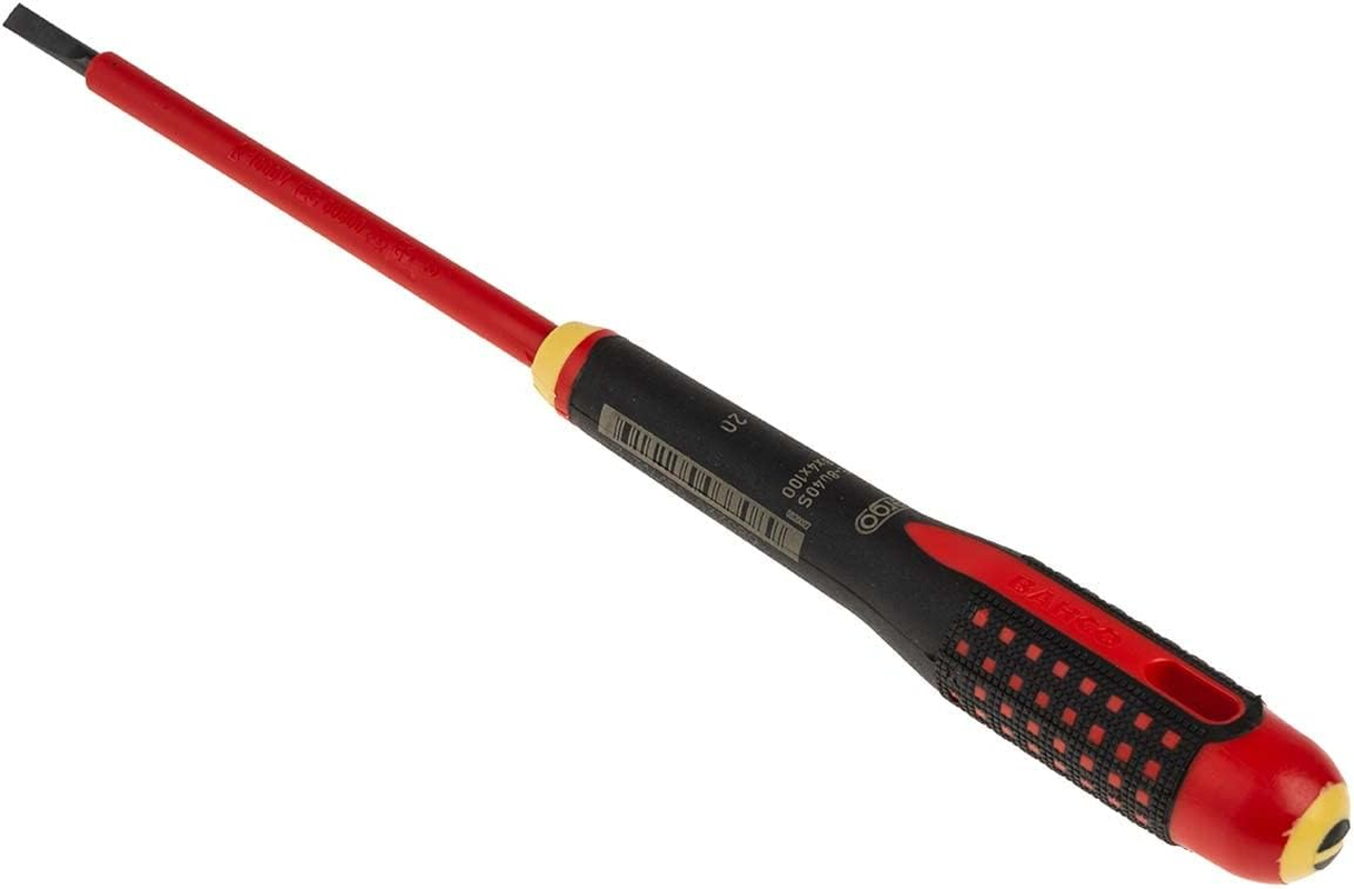 BAHCO BE-8220S 1000 Volt 9 Inch Ergo Slotted Screwdriver
