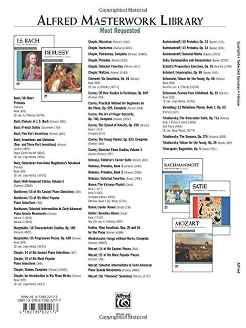 Selected Sonatas for the Piano image number 2