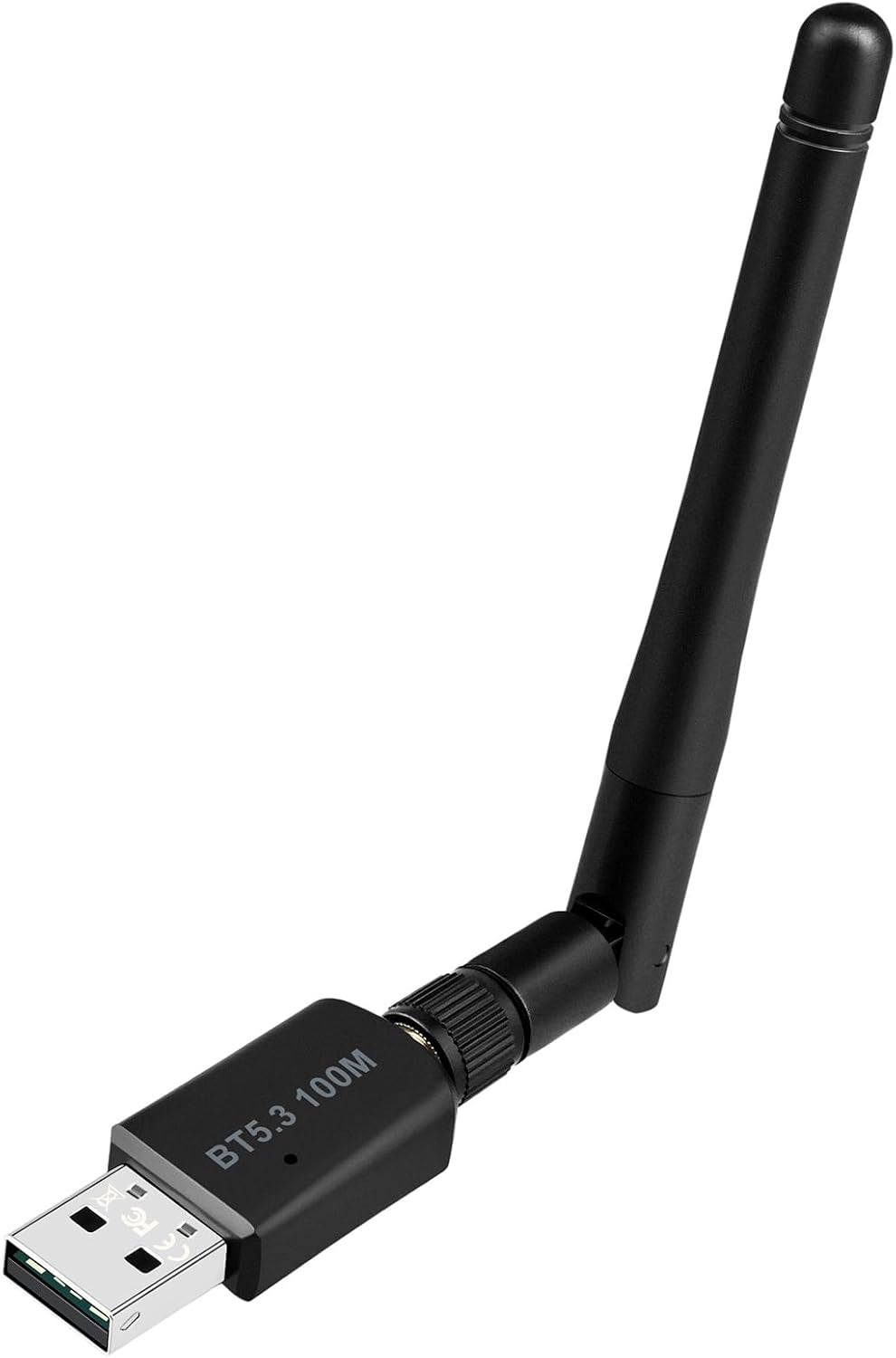 Super Long Range Bluetooth 5.3 Pro USB Adapter for PC Supports Windows 11/10/8.1/7, 5.3+EDR Bluetooth Wireless for Desktop, Laptop, Printers, Keyboard, Mouse, Headsets, Speakers image number 1