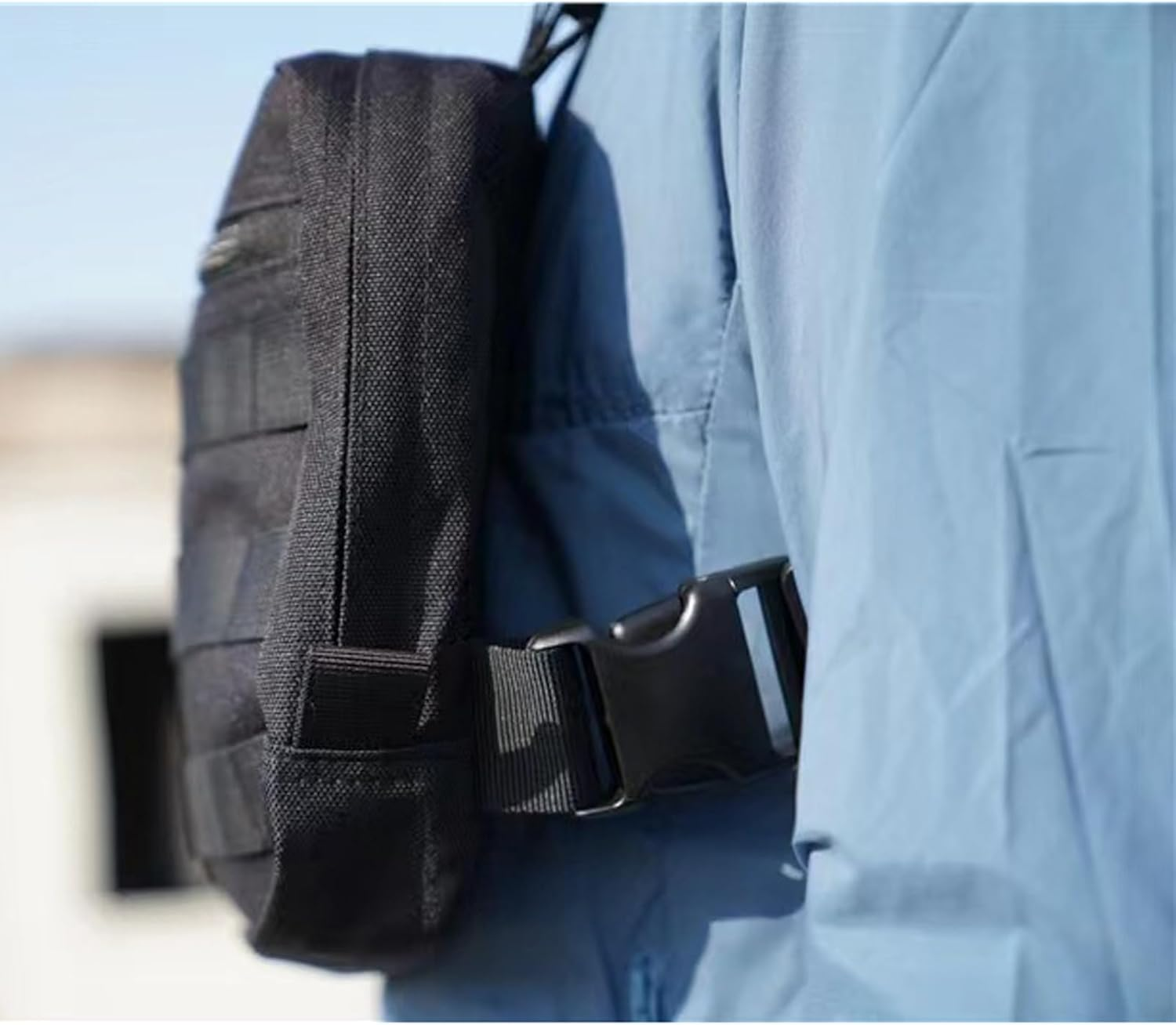 Maizoon Military Tactical Backpack Multifunctional Small Capacity Adventure Gear with Molle System for Camping Hunting - Khaki image number 2