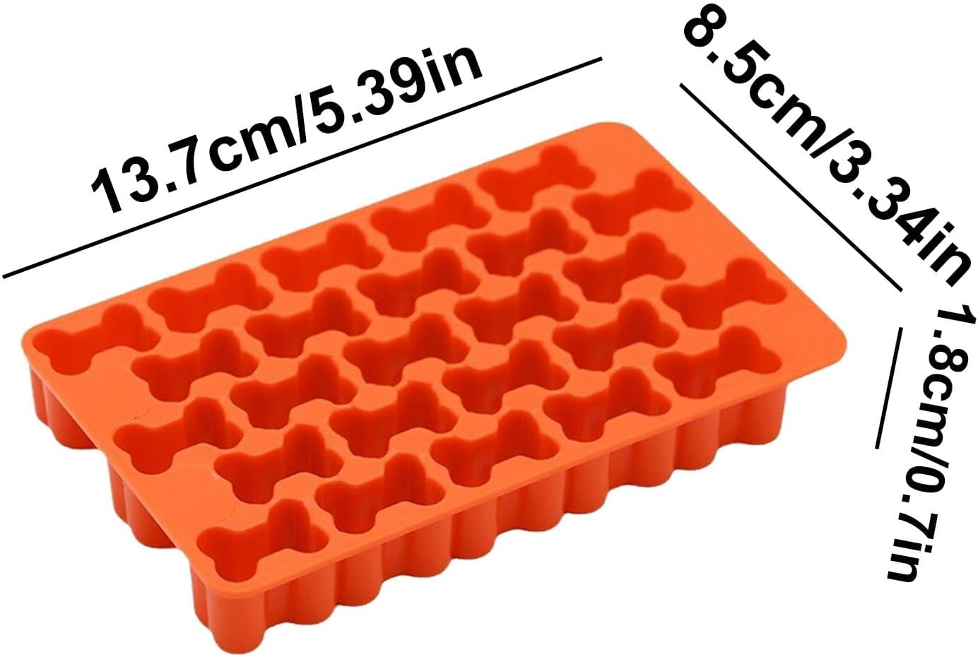 Cookie Cutter, 25-Cavity Dough Cutter, Reusable Dough Tool, Cracker Cutters, Kitchen Gadget for Bone Shaped Foods, Cookies, Dough, Bread image number 1