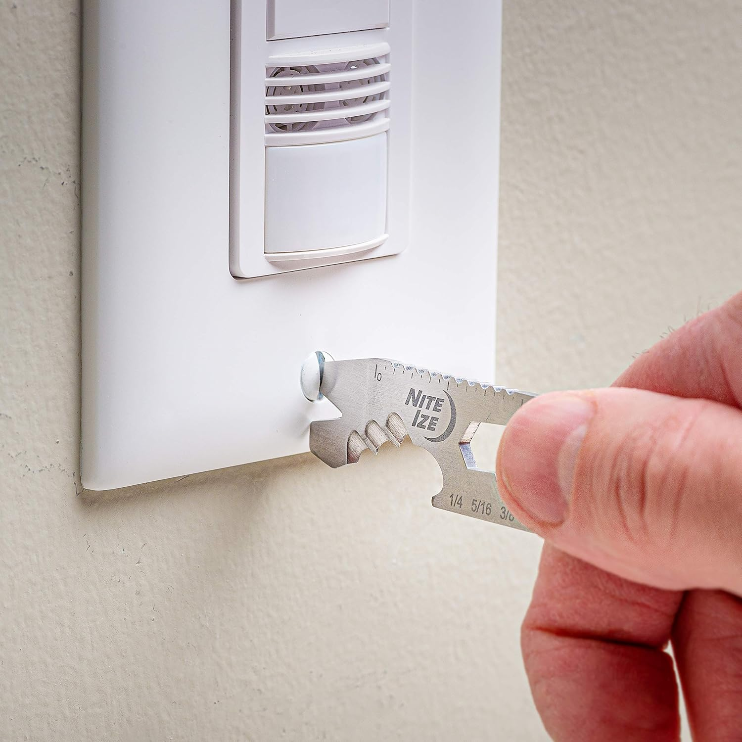 Nite Ize KMTSE-11-R3 Doohickey Keychain Multi Tool, 1 Count (Pack of 1), Stainless Steel image number 3