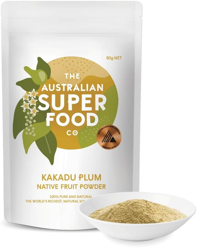 The Australian Superfood Co Freeze Dried Kakadu Plum Fruit Powder 80 G image number 2