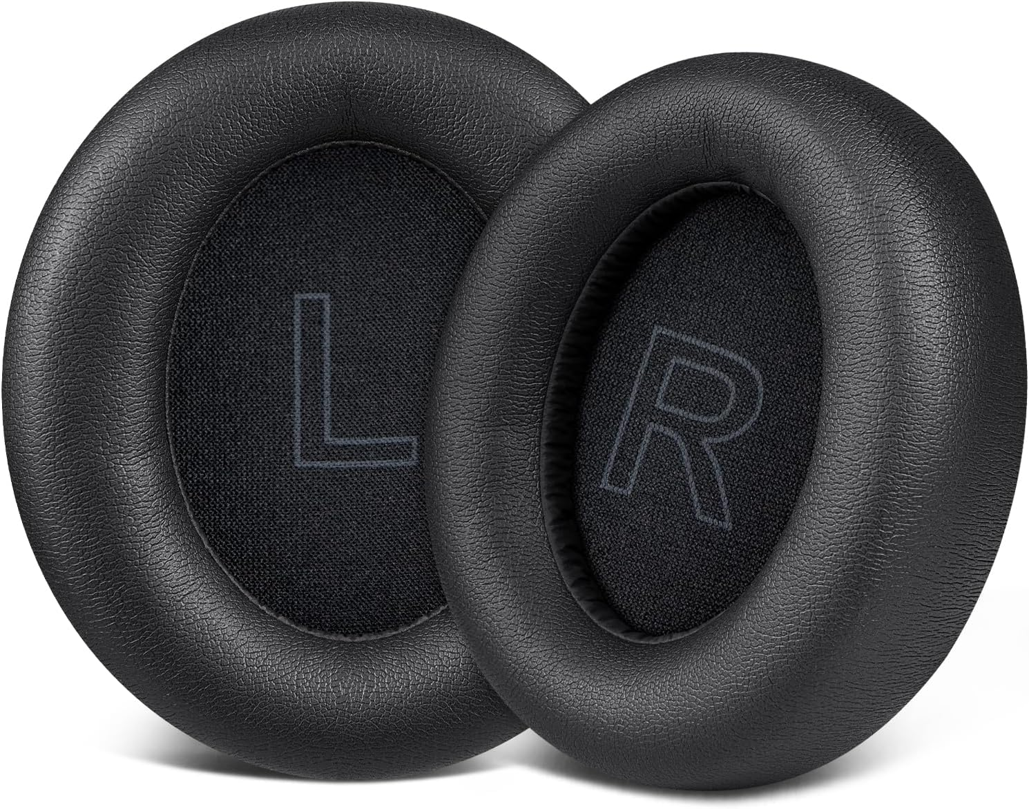 SOULWIT Earpads Replacement for Anker Soundcore Life Q30/Q35 Headphones, Ear Pads Cushions with Softer Protein Leather, Noise Isolation Foam - Black