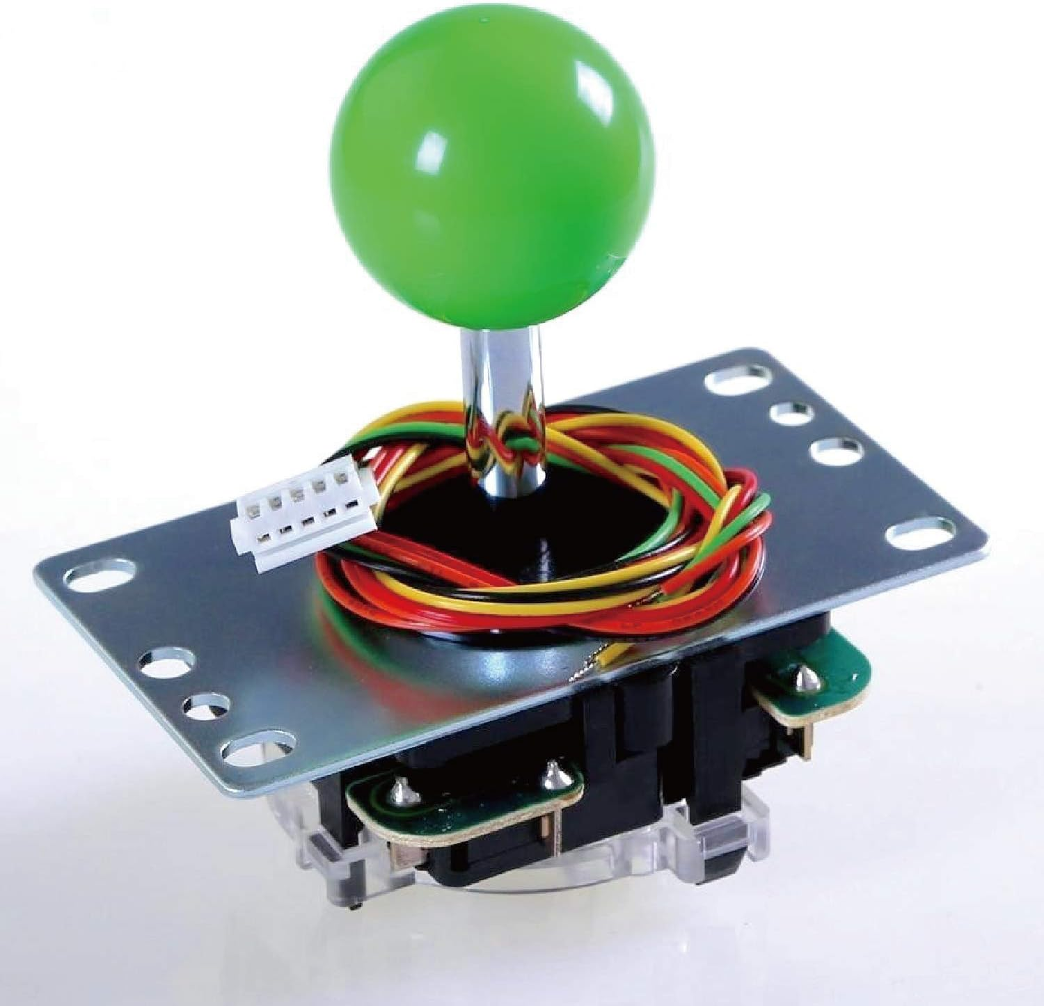 SANWA JLF-TP-8YT Joystick Red Original - for Arcade Jamma Game 4 & 8 Way Adjustable, Compatible with Catz Mad SF4 Tournament Joystick (Red Ball Top), Use for Arcade Game Machine Cabinet S@NWA