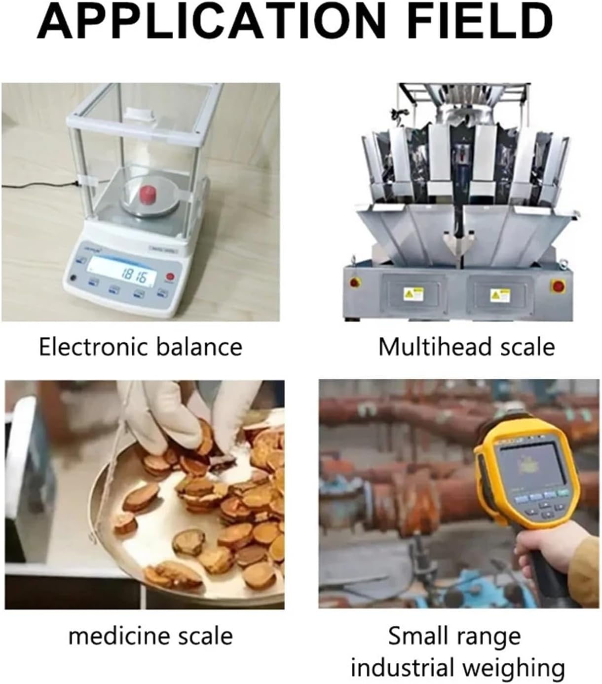 SP4M High Precision Single Point Weight Sensor Aluminum Alloy Load Cell for High Pressure Tension Weighing Precise Measurement to Measure Force, Pressure, Displacement, Strain(20Kg) image number 2