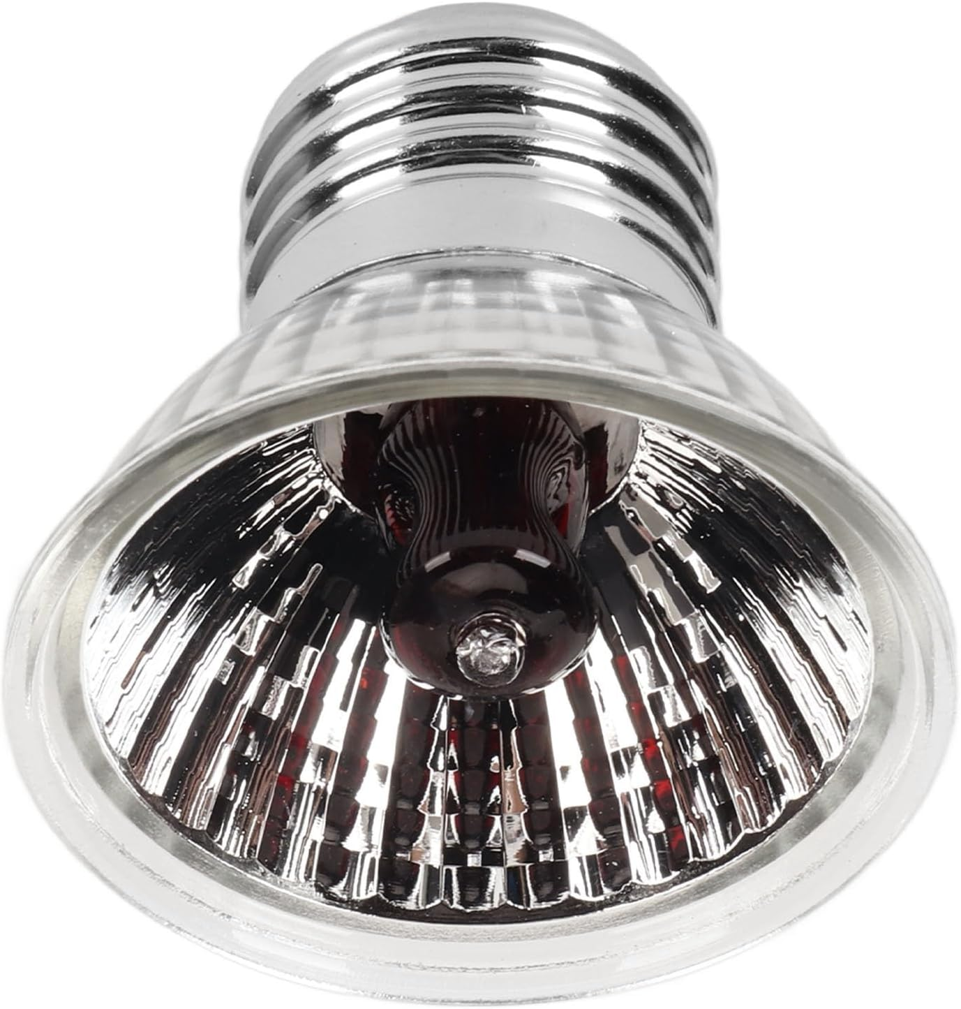 Reptile Heat Light Bulb, Energy Saving 25W Reptile Heat Light Replacement Bulb Continuous Light Release Aluminum UVA UVB for Frog (220V)