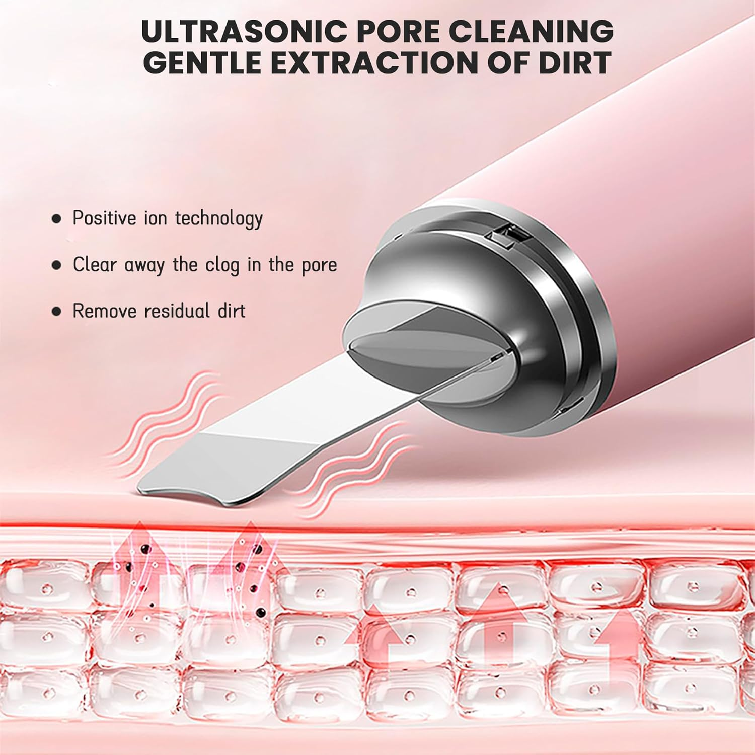 TKTCO 2 in 1 Silicone Facial Cleansing Brush & Massager,Face & Nose IPX7 Waterproof Facial Skin Scrubber Rechargeable Face Scrub for Deep Cleansing Vibrating Exfoliator Scrubber Skin Care 7 Modes image number 1