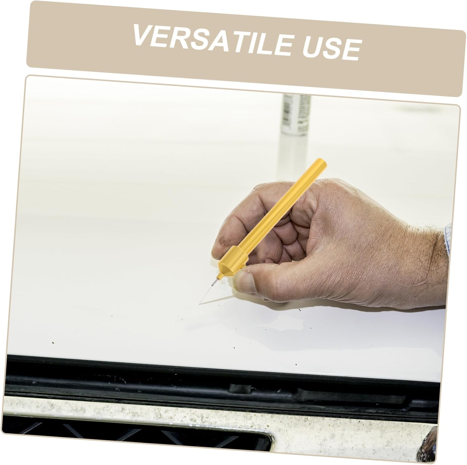 2Pcs Automotive Paint Tool Fine Tip Paint Pen for Vehicle Scratch and Chip Repair Easy to Use Car Applicator for Precise Elegant Design image number 1