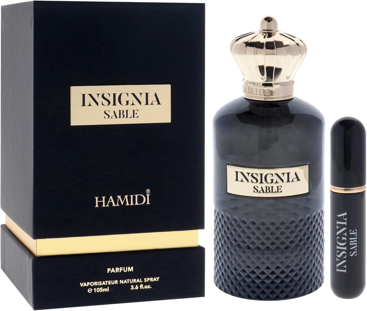 Insignia - Sable by Hamidi for Men - 3.6 Oz Parfum Spray image number 5