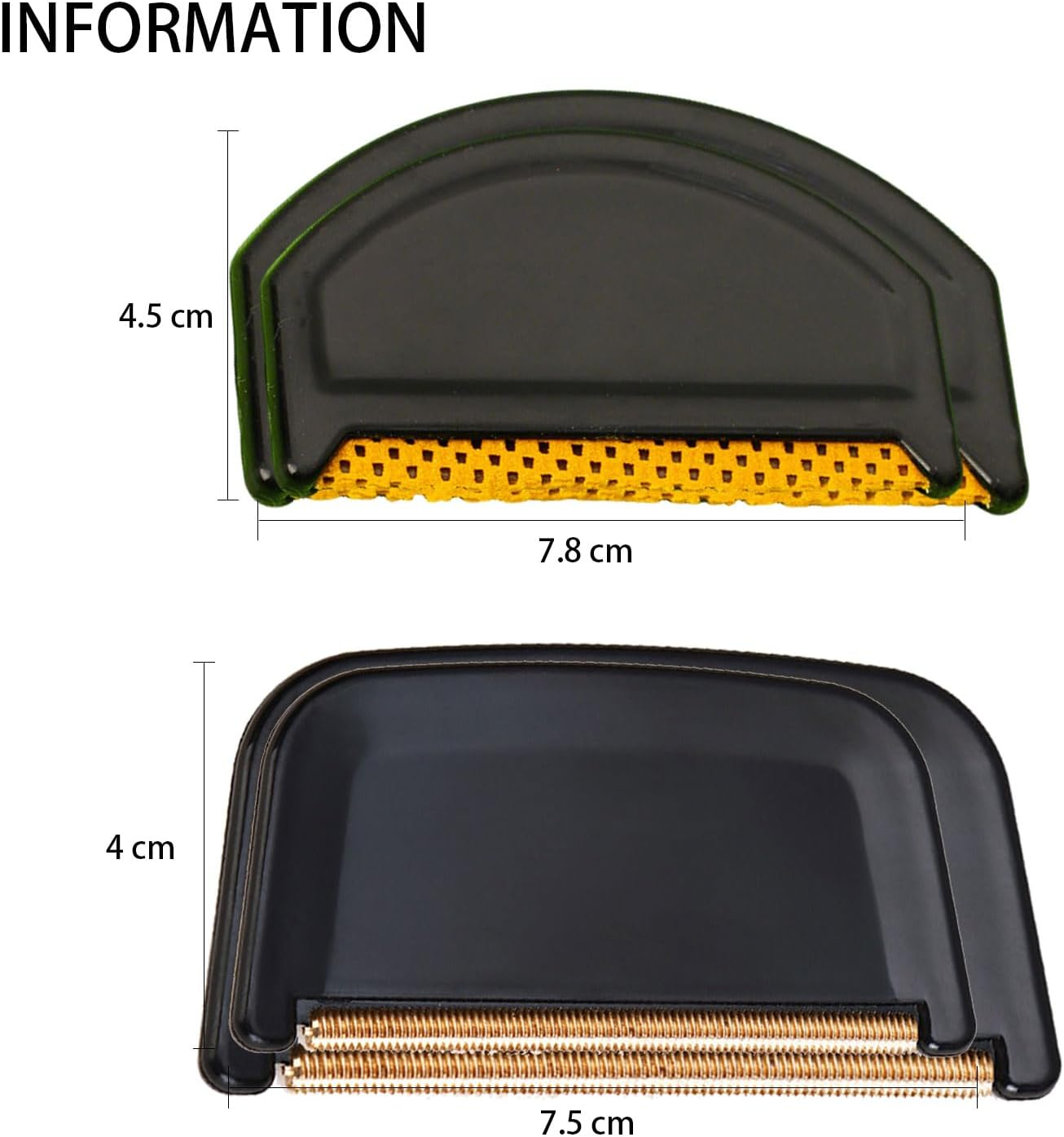 RIBHNXHI ​​Cashmere Fine Wool Clothes Sweater​​ Multi-Fabric Garments De-Pilling De-Fuzzing Comb Lint Fuzz Balls Remover Pills Cleaner and Shaver Cashmere Comb image number 4