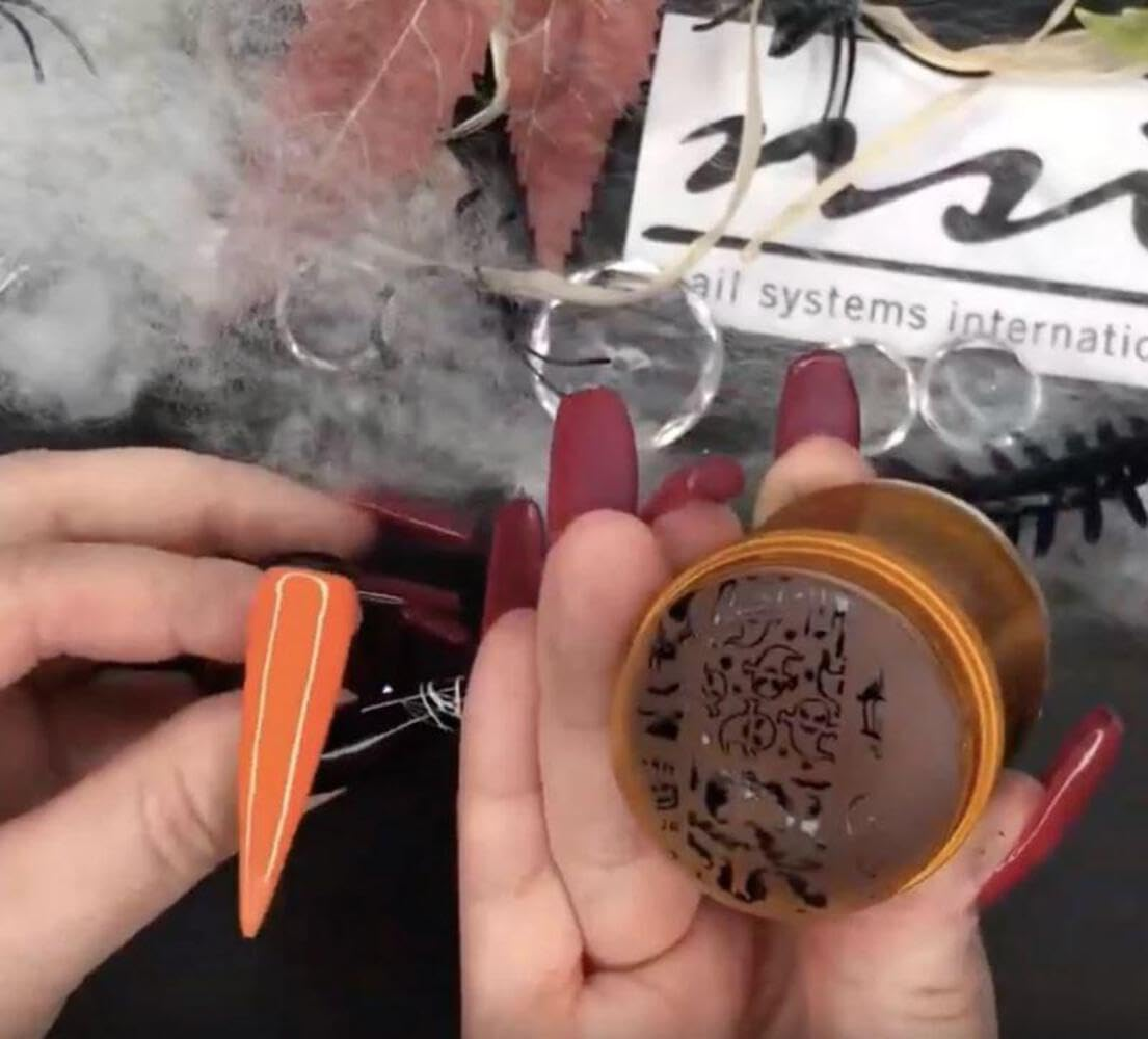 Stamper & Scraper ~ Gold or Silver ~ Large Diameter 4Cm image number 4