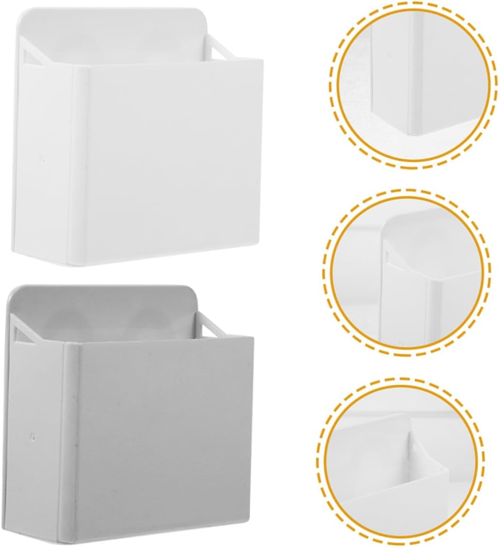 Tofficu 8Pcs Suction Cup Pencil Case for Whiteboard Pen Holder Organizer Includes Board Holder Marker for Wall Office Desk Accessory image number 5