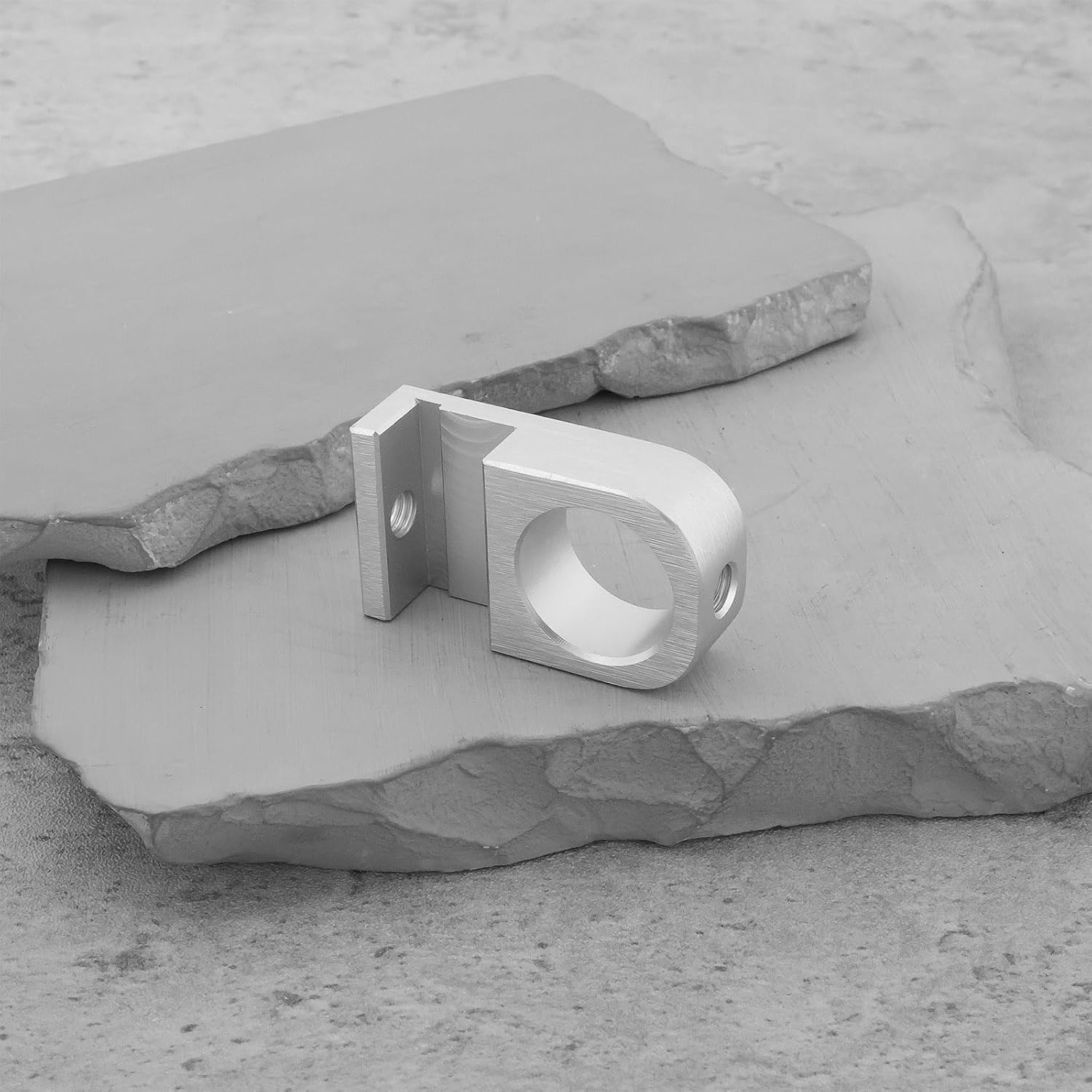 SING F LTD 2Pcs Aluminum Alloy Pipe Holder Clamp Distance 13Mm Aperture 18.5Mm for Aquarium Inlet and Outlet Pipes, M image number 6