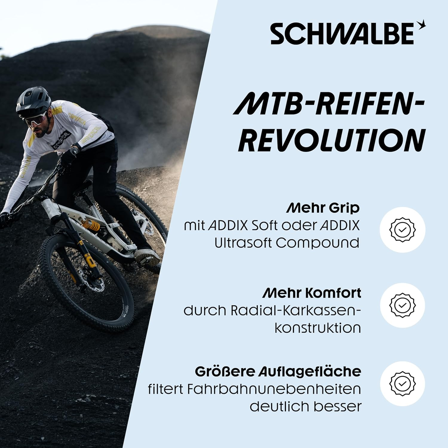 Schwalbe Albert Radial TLR Folding Tyre