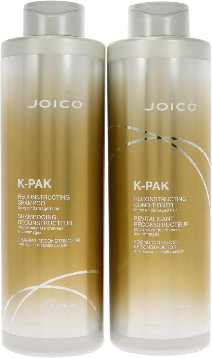 Joico K-Pak Reparair Damage Kit for Unisex 2 Pc 33.8 Oz Shampoo, 33.8 Oz Conditioner image number 1