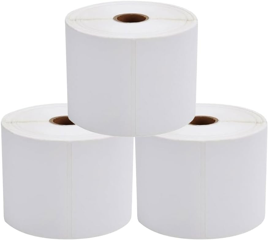 Direct Thermal 4X6 Labels Roll 100X150Mm Aramex AUSPOST Eparcel Shipping Label 1 Rolls 350 Labels image number 6