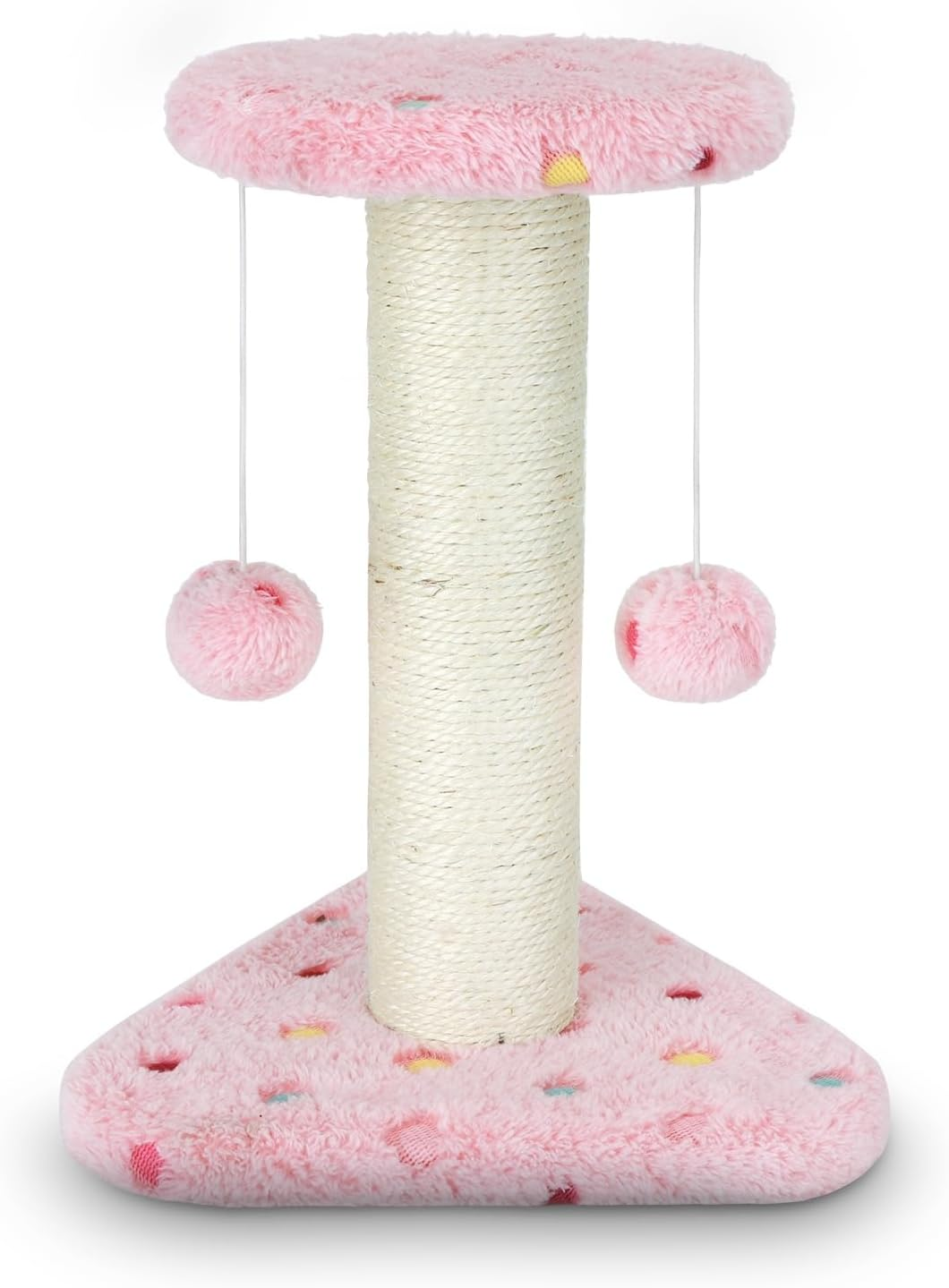 Recycled Cardboard Cat Scratching Post - Compact Design - Easy to Assemble - Ideal for Sharpening Nails and Reducing Stress for Cats image number 2