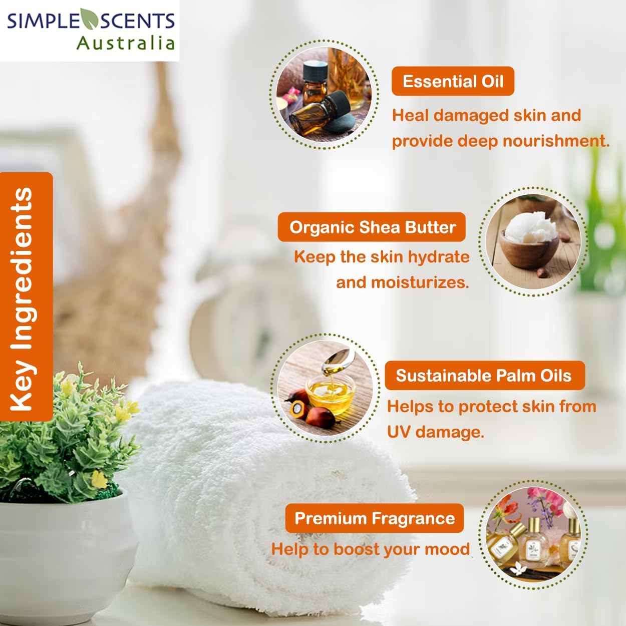 French Milled Orange Zest Natural Soap (12) image number 5