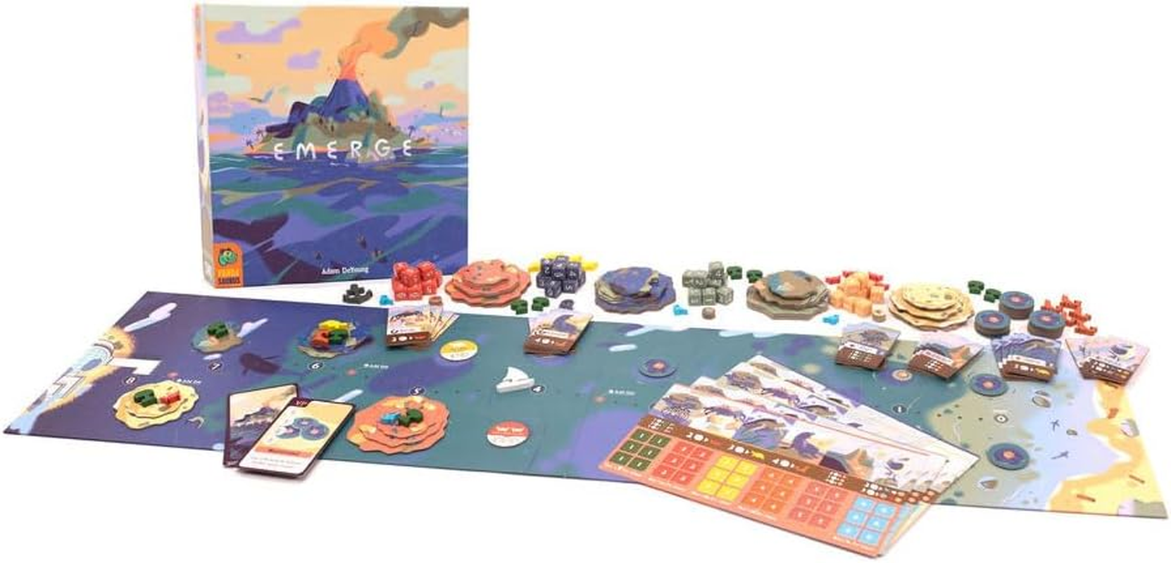 Pandasaurus Games Emerge Board Game for 2-4 Players image number 1