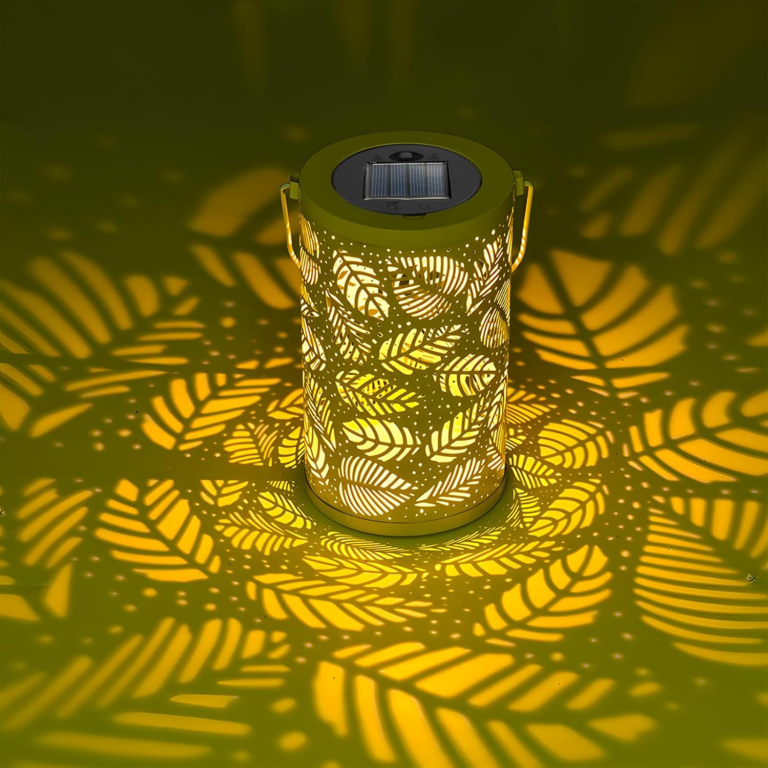 6 Pack Solar Lights Replacement Top, 7Cm LED Solar Panel Lantern Lid Lights Bulb Replacement Part IP44 Replacement Solar Panels for Outdoor Hanging Lanterns DIY Lights Walkway Yard Decoration image number 1