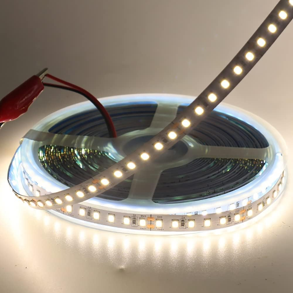 12V 2835 LED Strip 5M 10M 15M 20M Tape Light Ribbon 120Led/M Natural White / Warm White / Cold White Home Decoration Lighting (Natural White 120LED, Waterproof IP65) image number 3