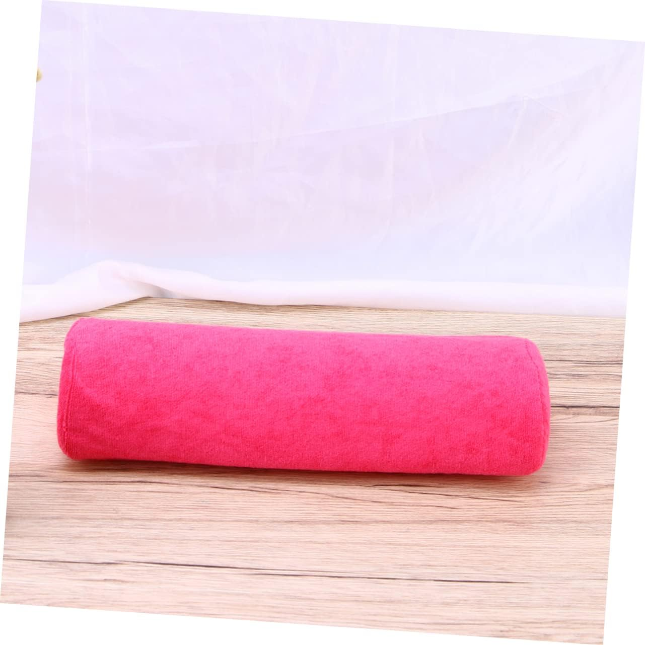 BELLIFFY Comfortable Nail Art Practice Hand Wrist Pillow Manicure Cushion Pad for Salon Light Purple image number 2
