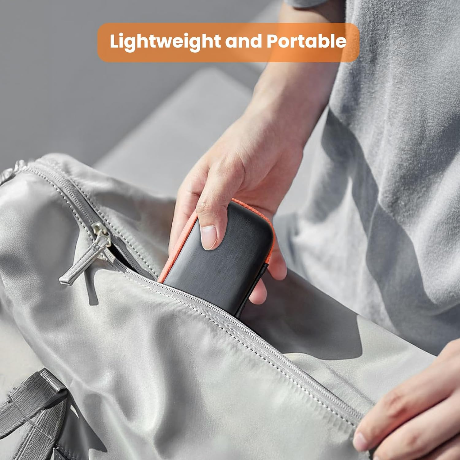 Hard Carrying Case for Sandisk Extreme, Extreme PRO, Portable SSD, Shockproof Travel Protective Storage Case for Solid State Drive image number 6