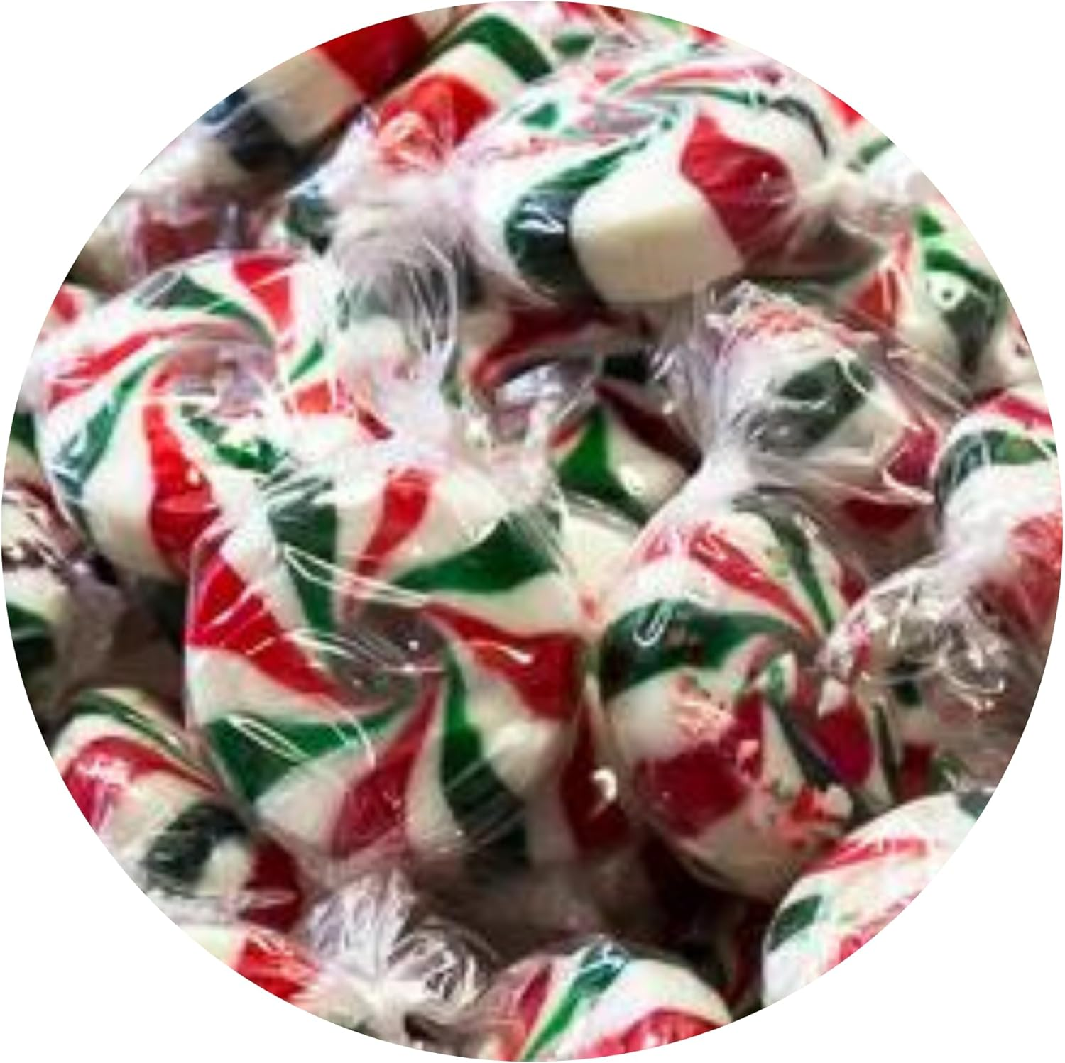 Starlite Mints - Red White and Green Peppermint Swirl Candy - 500G image number 4