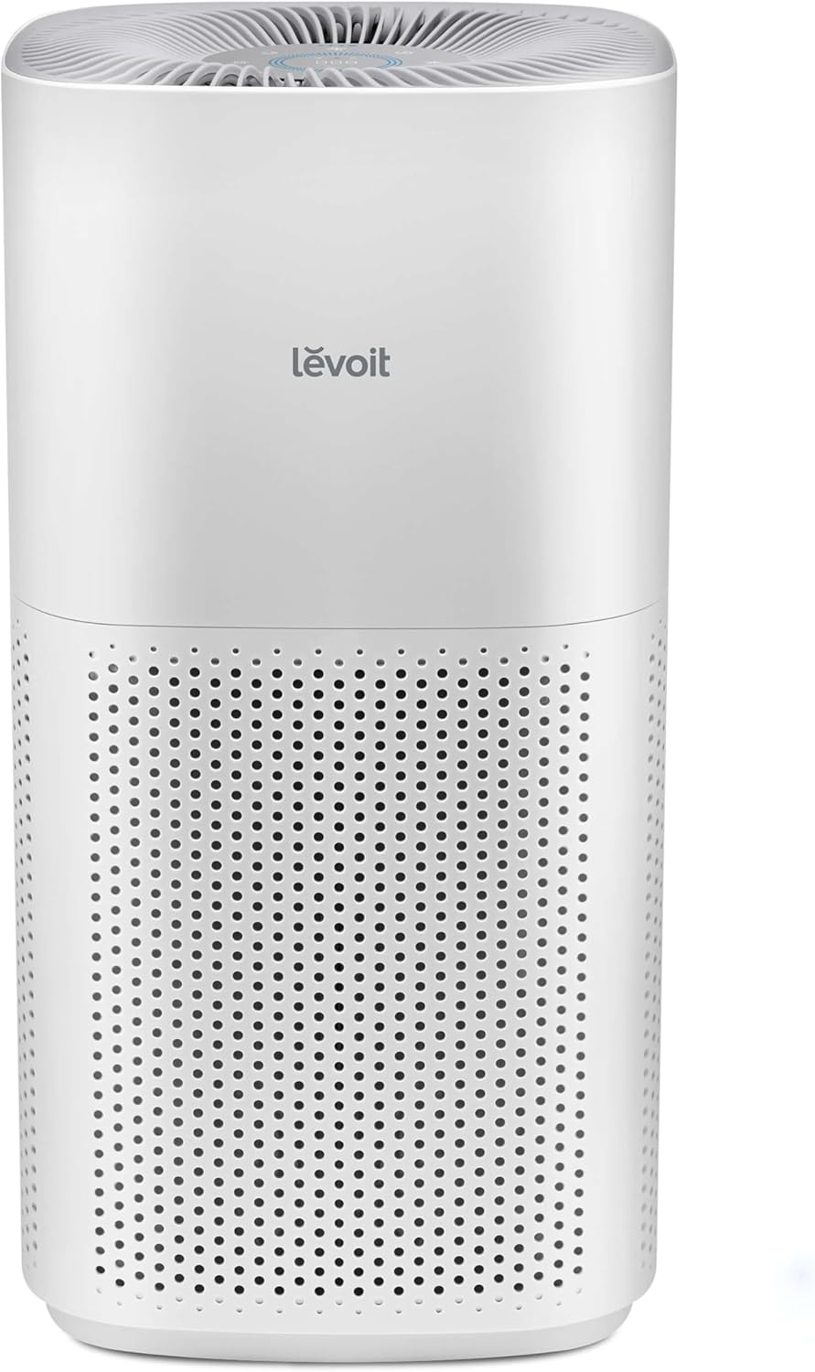 LEVOIT Smart Air Purifiers for Home Large Room, Covers up to 1588 Sq. Ft, APP Control and PM2.5 Display, H13 HEPA Filter Removes 99.97% of Particles, Allergies, Dust, Smoke, Alexa Control, White, XL image number 3