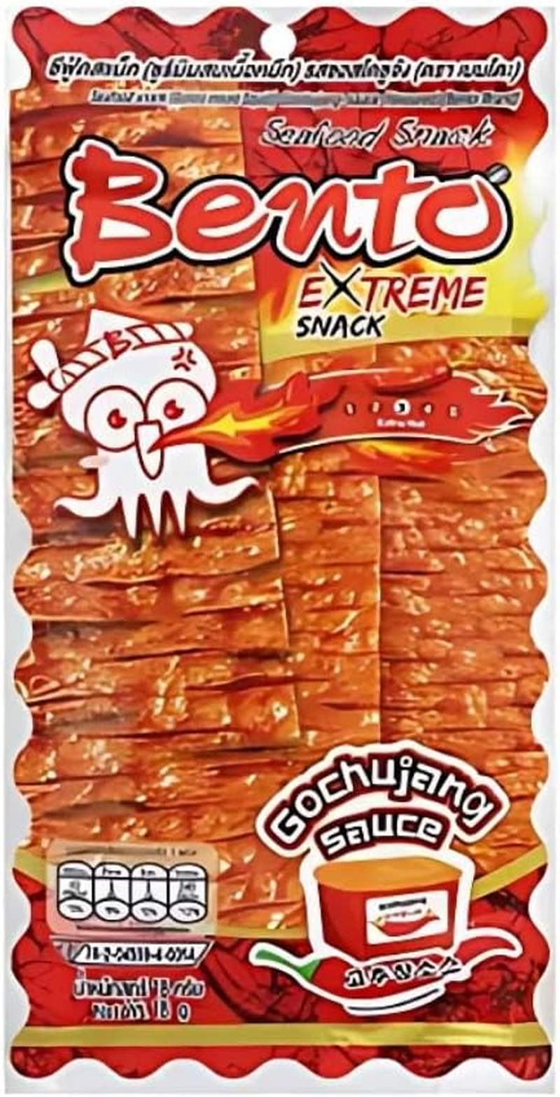 Bento Squid Seafood Snack Spicy Korean Sauce 18G