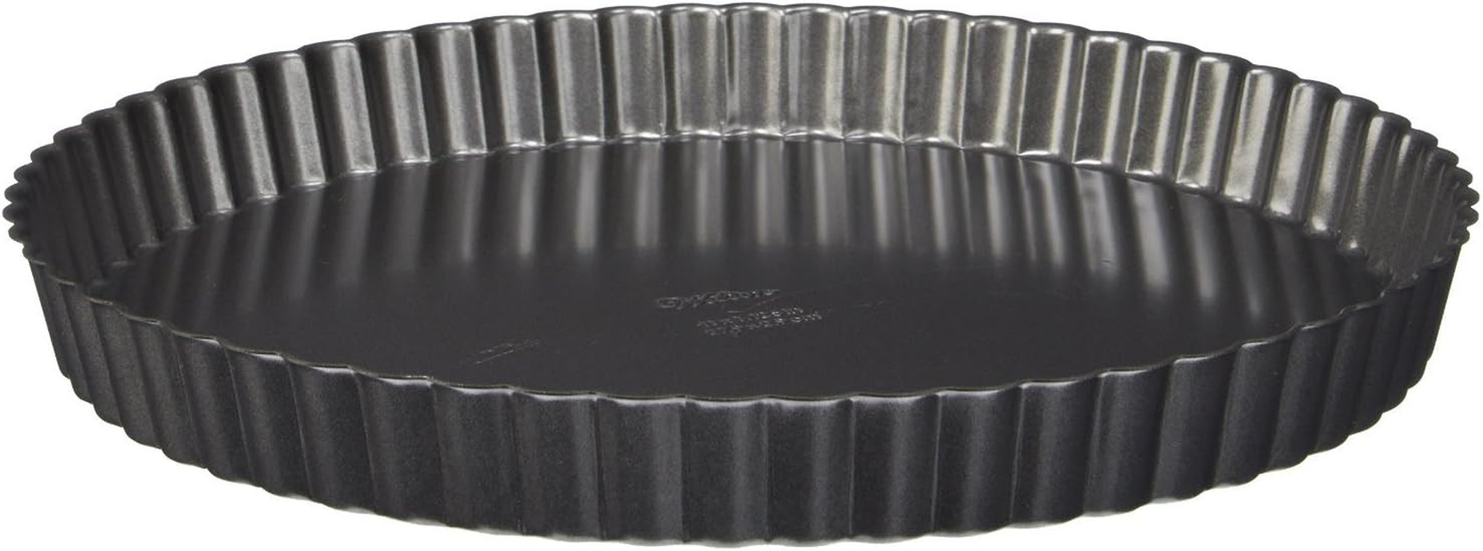 Wilton Excelle Elite Non-Stick Tart Pan and Quiche Pan with Removable Bottom, 11-Inch, Gray image number 3