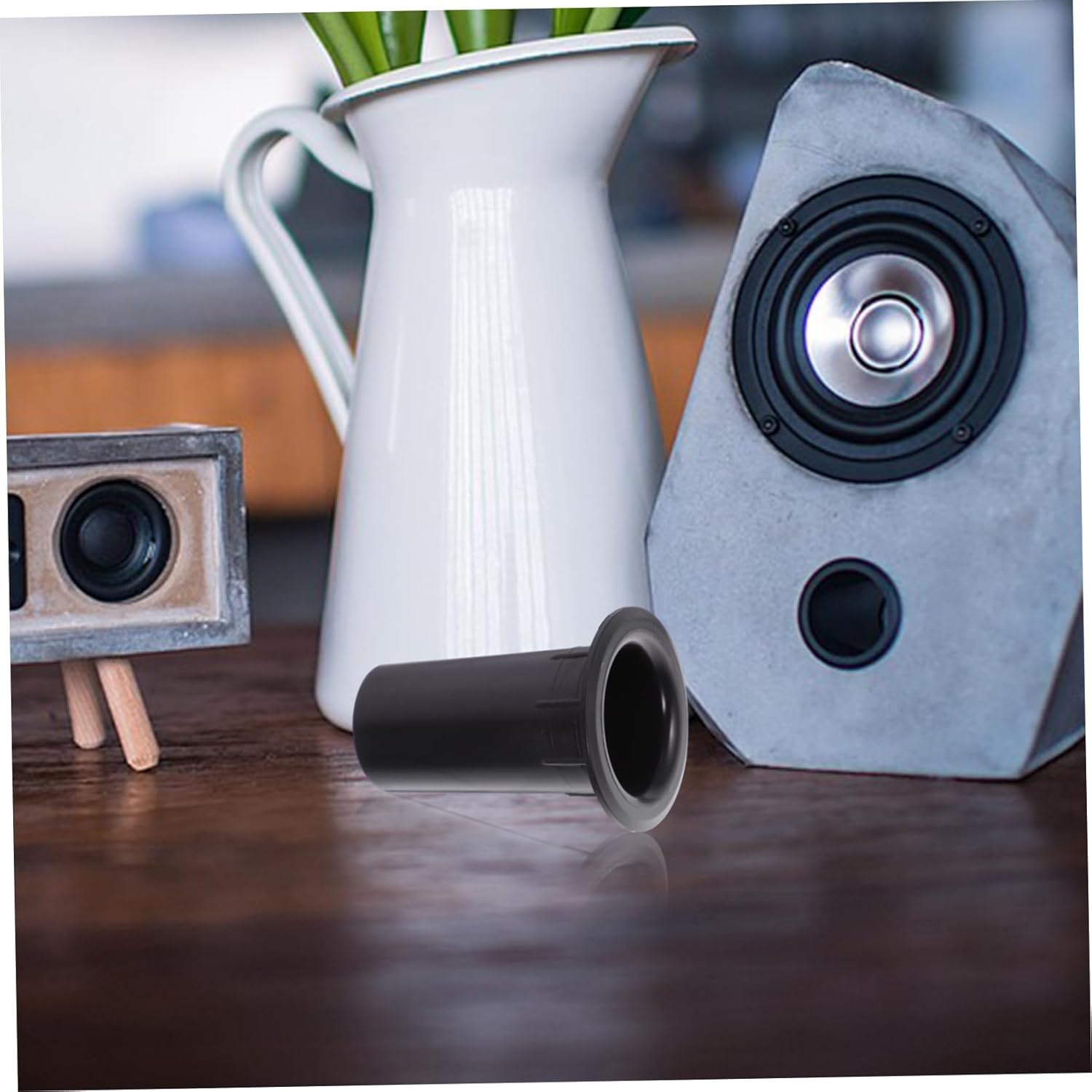 FUNNETOYU 12Pcs Speaker Accessory Plastic Bass Reflex Tube for Audio Punching Bag Replacement Subwoofer Port image number 1