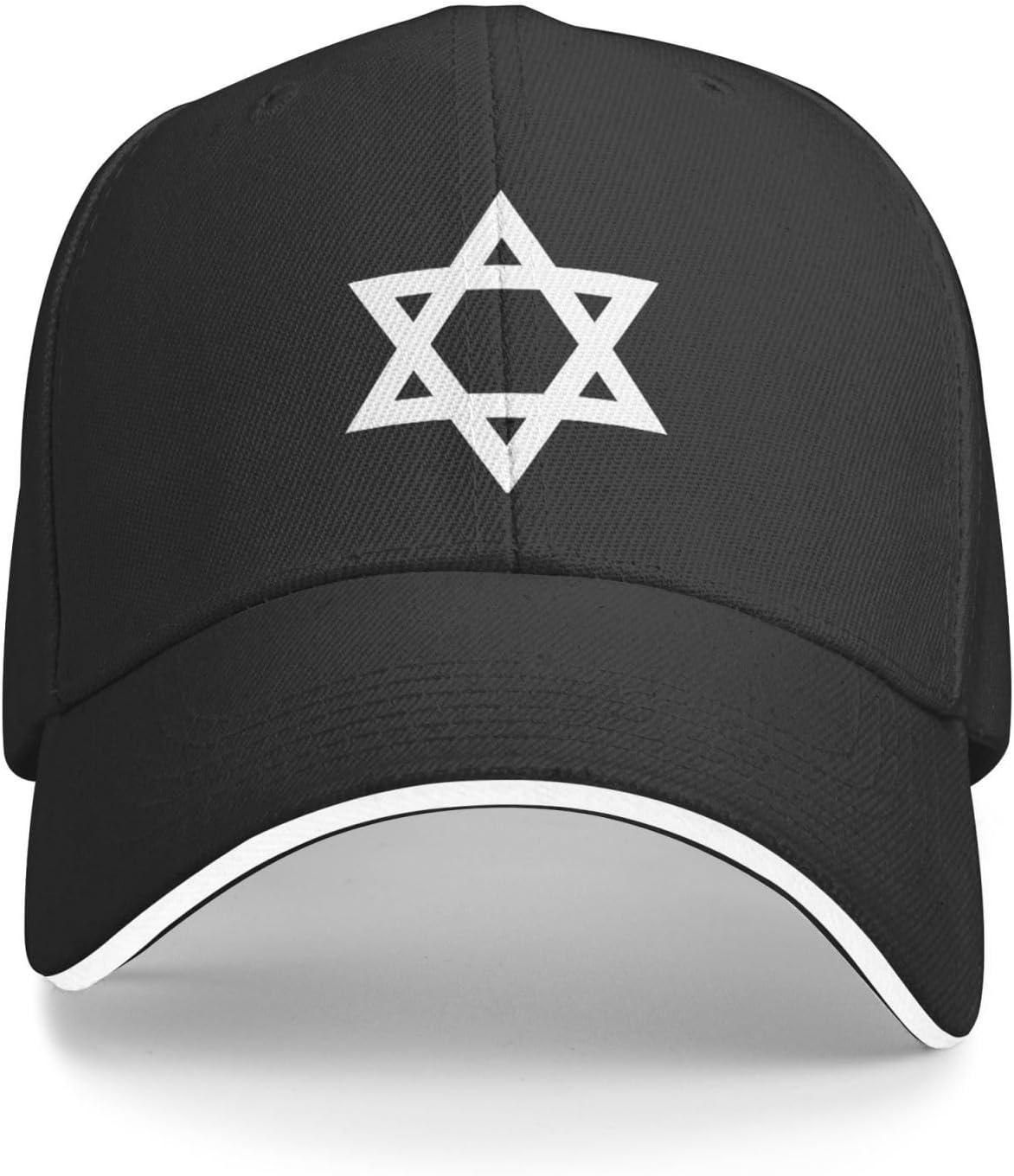 Star of David Hat Star of David Baseball Cap Israel Hat for Women Men Trucker Hat Dad Hat Adjustable Hat