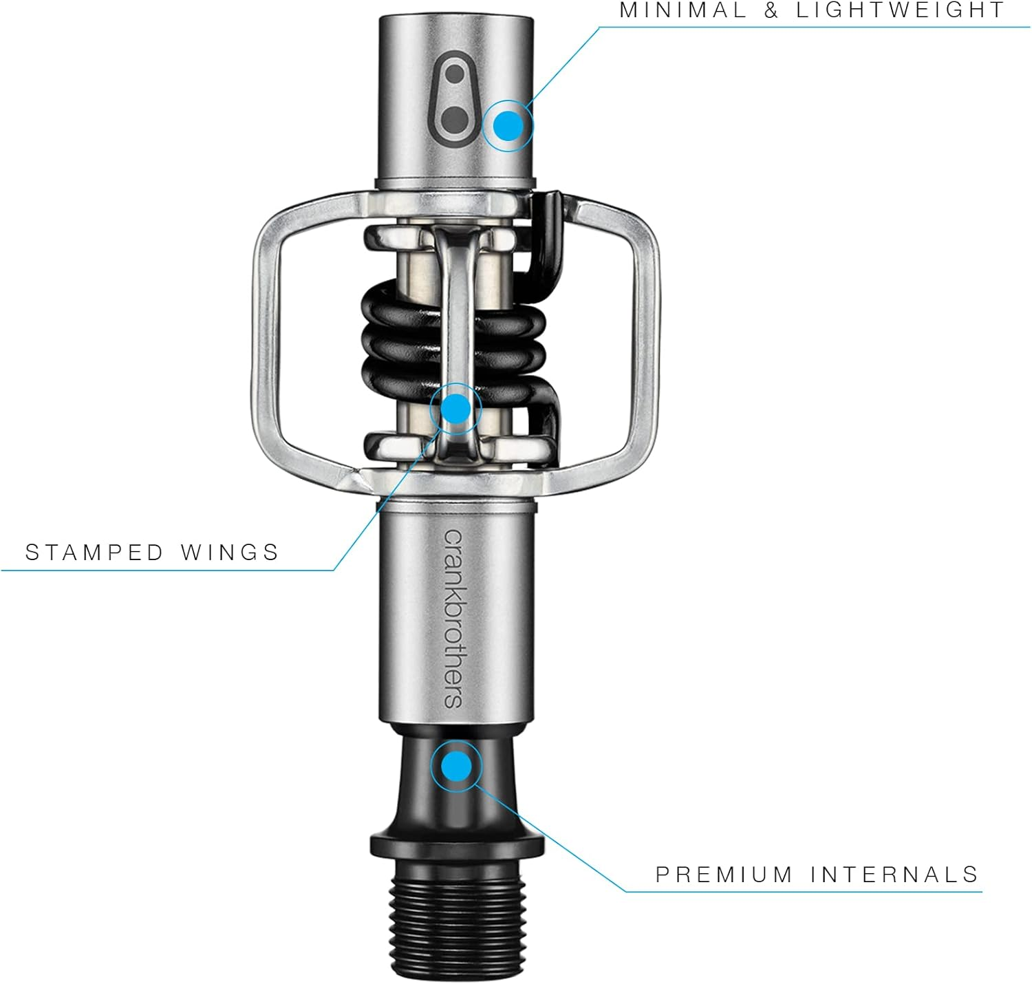 Crank Brothers Eggbeater 1 Hangtag Bike Pedal